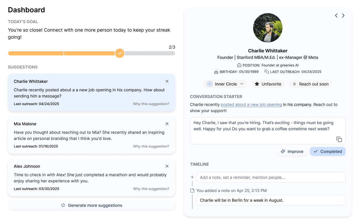 kinetic.ai platform mockup